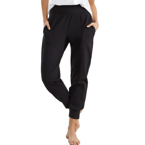 Body Up Women's Athletic Joggers - Aw30281 L Black : Target