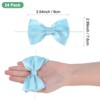 Unique Bargains Polyester Craft DIY Decorative Ribbon Twist Tie Bows 2.4x2.8" 24 Pcs - 3 of 4