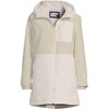 Lands' End Women's High Pile Quilted Mixed Media Parka - 3 of 4
