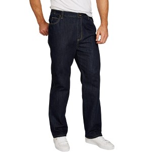 Liberty Blues by KingSize Men's Big & Tall Loose-Fit Side Elastic 5-Pocket Jeans - 1 of 4