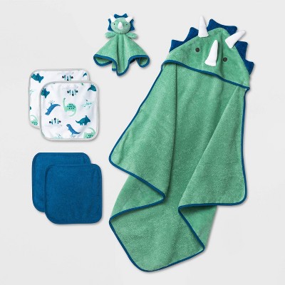 Baby Boys' Dino Bath Gift Set - Cloud Island™ Green