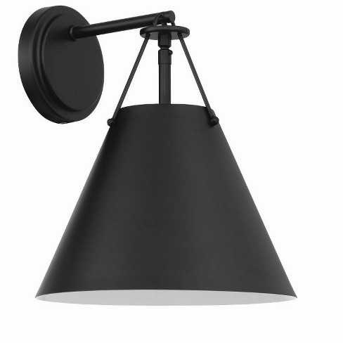 Crystorama Lighting Xavier 1 - Light Sconce in  Matte Black - image 1 of 3