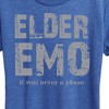 Women's - Instant Message - Elder Emo Never A Phase Short Sleeve Graphic T-Shirt - 2 of 4