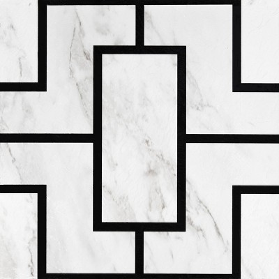 GoodGram Peel N' Stick DIY Retro 12x12 Self Adhesive Vinyl Floor Tile - 20 Tiles (20 Total SF in a Box) - Affinity - 20 Tiles/20 sq. ft.