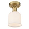 Z-Lite Bryant 1 - Light Flush Mount in  Heritage Brass - 3 of 4