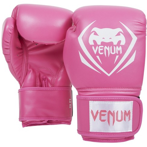 Everlast Elite 2.0 Boxing Gloves, Navy/Pink, 12-oz