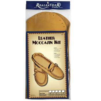 Realeather(R) Crafts Leather Moccasin Kit