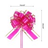 Unique Bargains Gift Wrapping Christmas Wedding Car Large Pull Bow 10 Pcs - 2 of 4