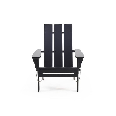 Zuma Outdoor Acacia Wood Foldable Adirondack Chair - Christopher Knight Home
