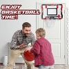 Skirfy Basketball Hoop for Kids, Over The Door Mini Basketball Hoops, Indoor Basketball Set for with 4 Balls, Red - 3 of 4