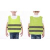 Blue Panda 2 Pack Kids Reflector Vest, High Visibility Reflective Vests for Outdoor Night Activities or Construction Worker Costume - 2 of 4
