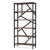 Resenkos Bookshelf, Bookcase Standing Shelf Unts,71" Bookshelf, Industrial Etagere Bookcase 6 Shelf Display Rack, - 4 of 4