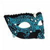 Unique Design I.E. Inc. Delma Black/blue Mask Costume Accessory - 3 of 4