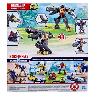Детские фигурки Transformers CYBERWORLD Grimlock Chomp & Battle — фото 5