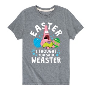 Boys' - SpongeBob Squarepants - Easter Weaster Short Sleeve Graphic T-Shirt - 1 of 4