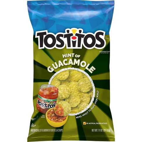 Tostitos Hint Of Guacamole Bite Size Rounds 12oz Target