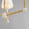 Mitzi Mariana 3 - Light Chandelier in  Textured White - 2 of 4