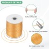 Unique Bargains Waxed Polyester Durable Flexible Beading Cord 1 Roll - 2 of 4