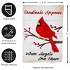 Evergreen Flag When Angels Are Near Garden Linen Flag - 2 of 4
