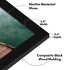 Americanflat 12x18 Black Picture Frame - Composite Wood with Shatter Resistant Glass - 3 of 4