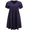 GRACE & GRANDEUR Women's Plus Size V Neck Ruffle Sleeve High Waist Front Embroidered A Line Dresses - 4 of 4