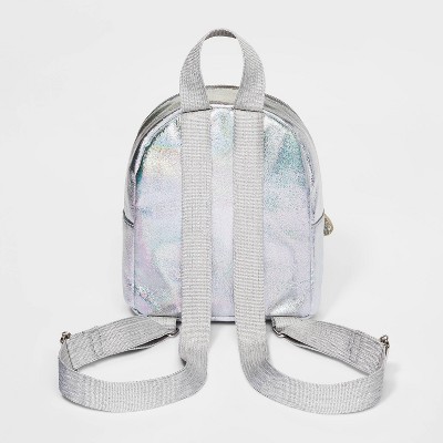 holographic mini backpack target MOSSTYUS Small Rainbow Shoulder Bag Metallic Satchel Shiny Travel Daypack for Women Men Lady pu material with gorgeous color and touching feeling. Cat & Jack - Brandclub