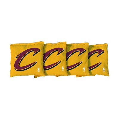 NBA Cleveland Cavaliers Corn-Filled Cornhole Bags Yellow - 4pk