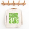 Ghoul Gang Block Distressed - Youth Long Sleeve Graphic T-Shirt - 2 of 4