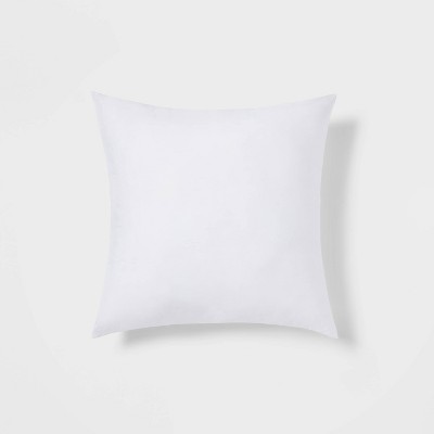 18x18 Poly-filled Square Throw Pillow Insert White - Threshold™ : Target