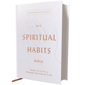 Niv, Spiritual Habits Bible, Hardcover, Red Letter, Comfort Print - by  Zondervan - 1 of 1