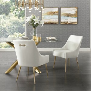 Inspired Home Christine Armless Dining Chair (set of 2) - 1 of 4