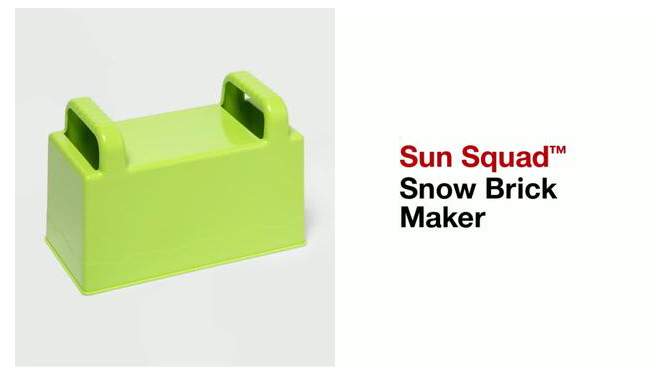 Snow Brick Maker - Sun Squad&#8482;, 2 of 5, play video