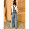 Women's It's Chambray Overalls - Vanilla Bay - 4 of 4