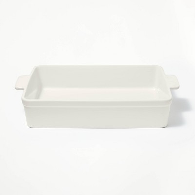  Rubbermaid Glass Baking Dish for Oven, Casserole Dish Bakeware,  DuraLite 1.75-Quart, White (with Lid): Home & Kitchen