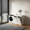 Dexmalle Laundry Cabinet with 2 Removable Liner Bags - 3 of 4