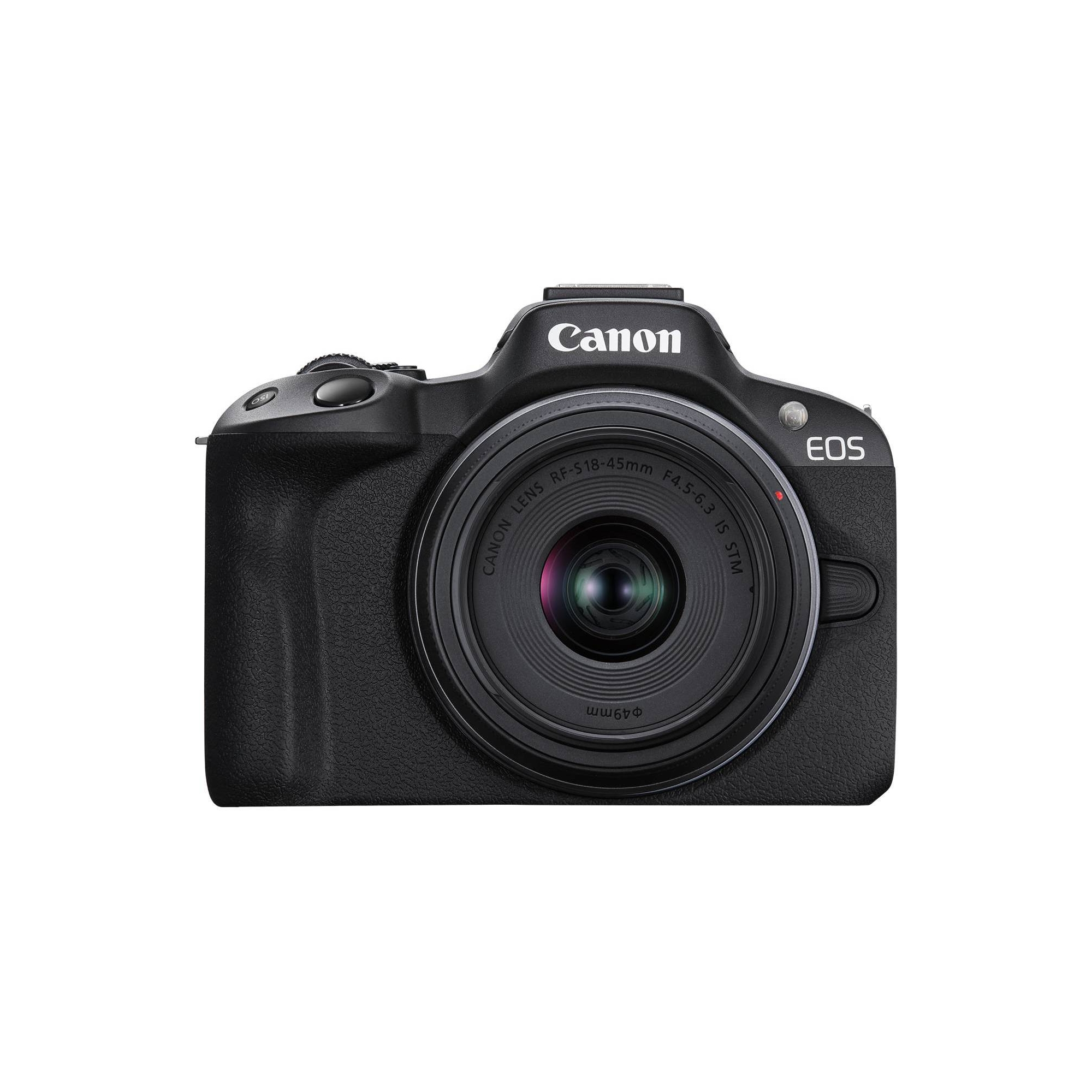 Canon EOS R50 RF-S18-45mm F4.5-6.3mm IS STM Kit: Mirrorless Wi-Fi Digital Camera
