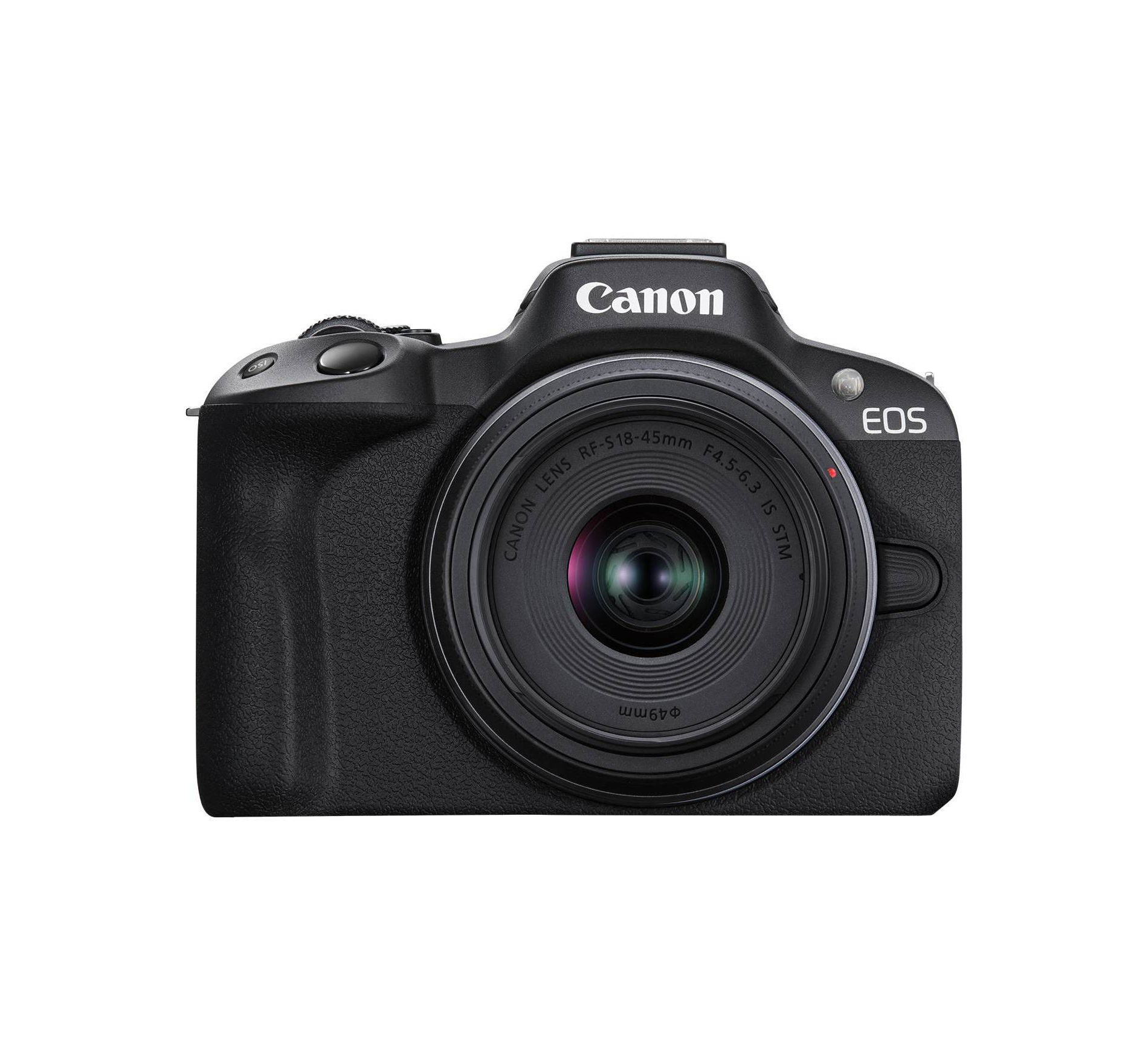Canon EOS R50 RF-S18-45mm F4.5-6.3mm IS STM Kit: Mirrorless Wi-Fi Digital Camera