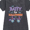 - Dr. Seuss - Batty For Halloween Thing 1 and Thing 2 Graphic Short Sleeve Fleece Dress - 2 of 4