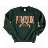 Pumpkin Season Patterns -  Womens Sweatshirt - 2 of 3