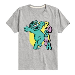 Boys' - Sesame Street - Rosita Hands Up Short Sleeve Graphic T-Shirt - 1 of 4