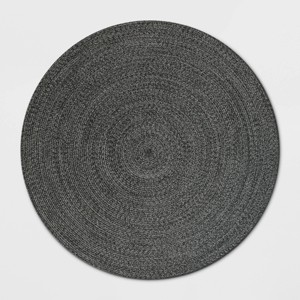 Round Braided Outdoor Rug - Threshold™ - 1 of 4