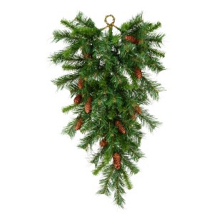 Vickerman 42" Cheyenne Artificial Christmas Teardrop, Unlit - 1 of 1