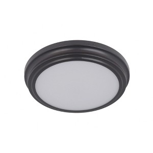 Craftmade Lighting X66 Series 1 - Light Flush Mount in  Oiled Bronze - 1 of 1