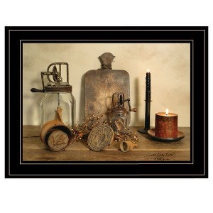 PAGED Modern Framed Wall Art for Living Room, Boho Wall Decor – "Sweet Cream Butter" by Billy Jacobs, Hang Framed Print, Bathroom Wall Decor - 1 of 4