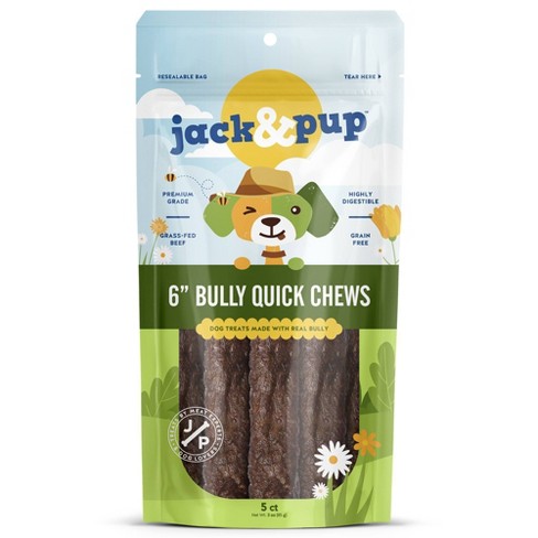 Jack and pup mini bully sticks best sale