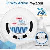 Pyle Marine Stereo Receiver with Bluetooth, AM/FM/MP3/USB/AUX, Single DIN, LCD Display & Remote Control (PLMRKT49WT) - 3 of 4