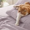King Size Sheets Set - 4 Pieces Soft King Sheets - Breathable & Cooling - Hotel Luxury - Easy Care Polyester Microfiber Bedding for Women, Men, Pink M - 4 of 4