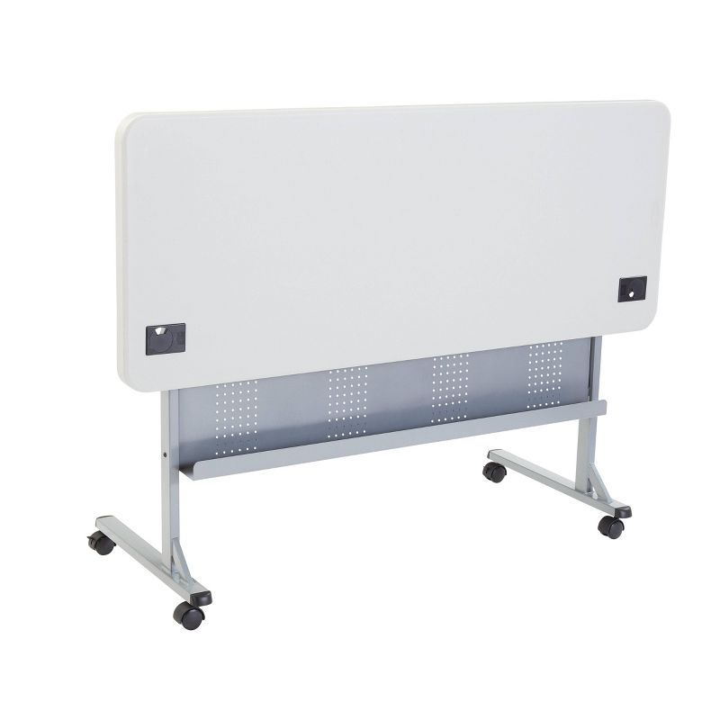 24&#34;x60&#34; Flip-N-Store Training Table Speckled Gray - Hampden Furnishings, 3 of 8