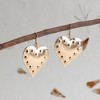 SOHI Women's California Gold Casual Stone Drop Earring - 2 of 4