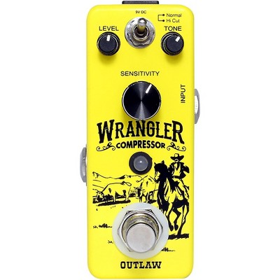 Outlaw Effects Wrangler Compressor Effects Pedal